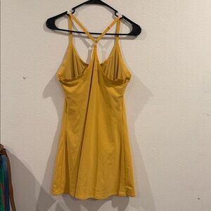 Outdoor Voices Yellow Mini Dress